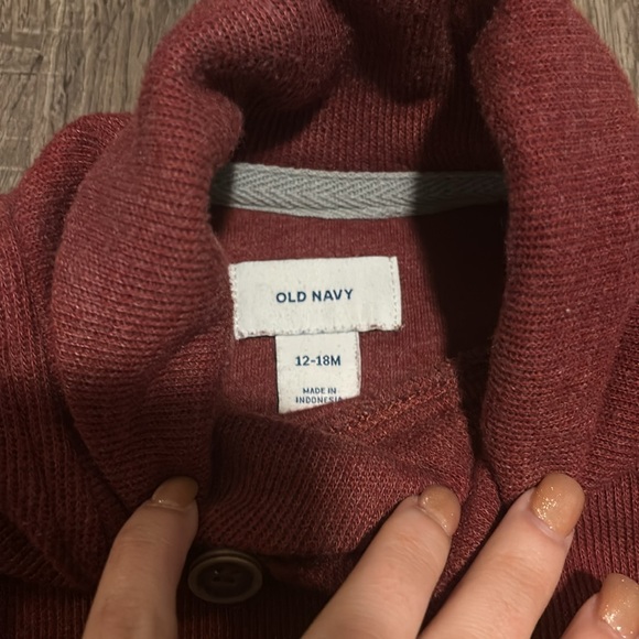 Old Navy Toddler Boys Sweater Size 12-18 Months - Picture 2 of 4